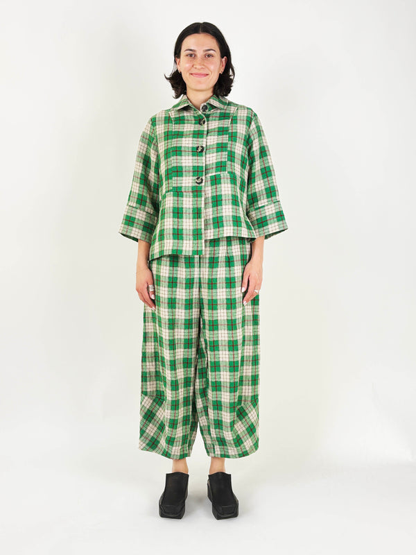 Jacs Green Check Jacket