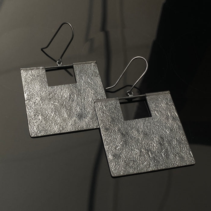 Lotte Earrings - Oxi Silver