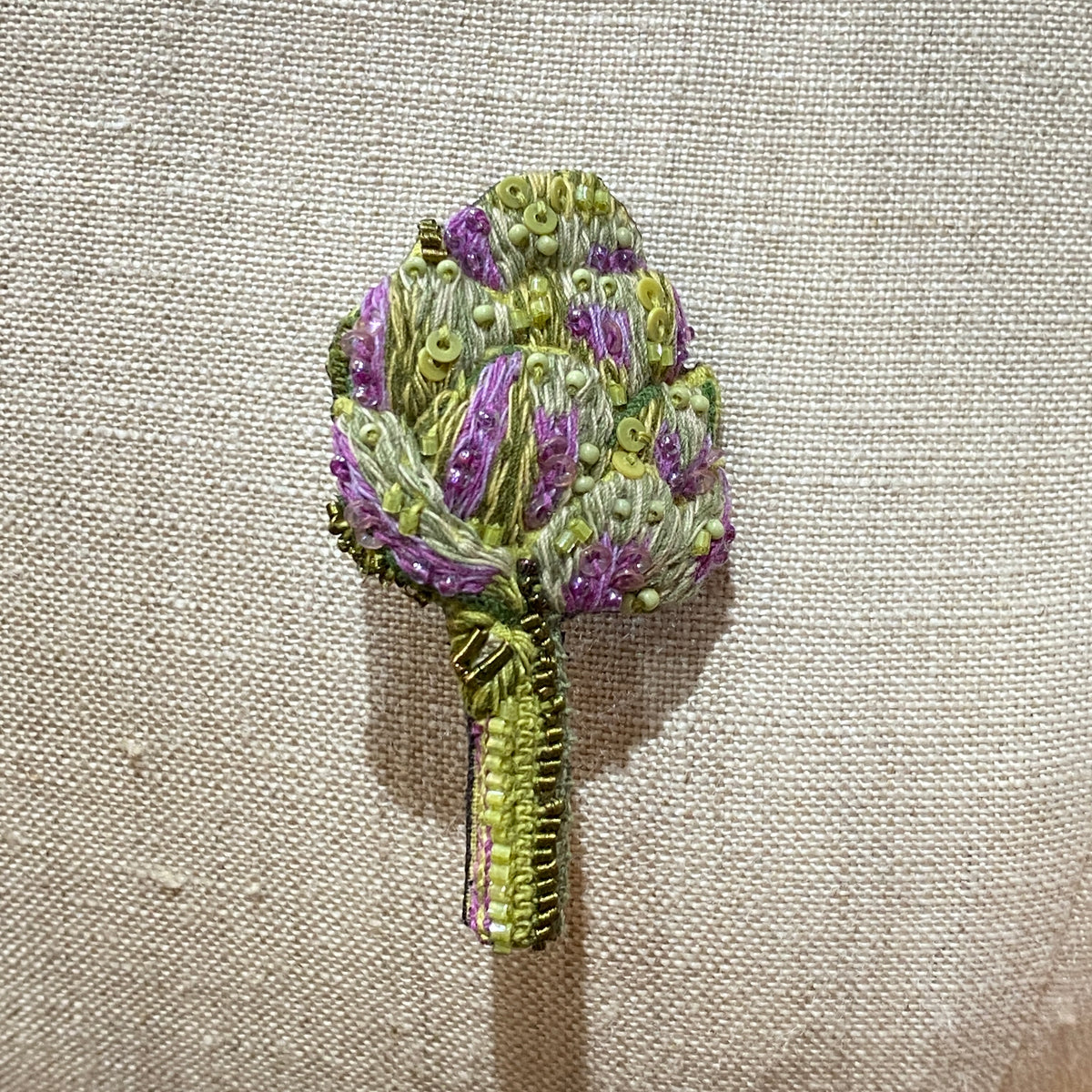 Artichoke Brooch