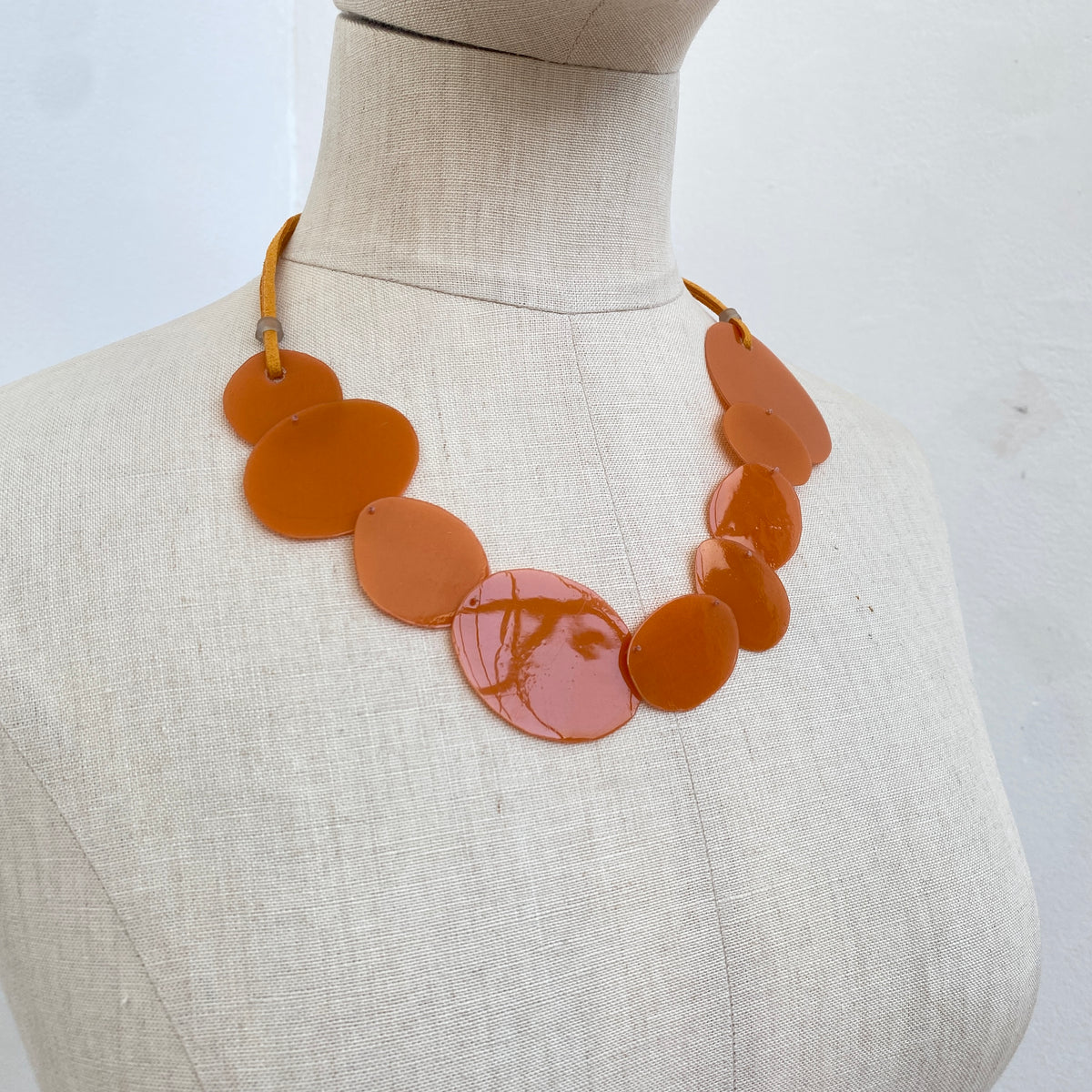 MA45 - Petra Necklace - Coral