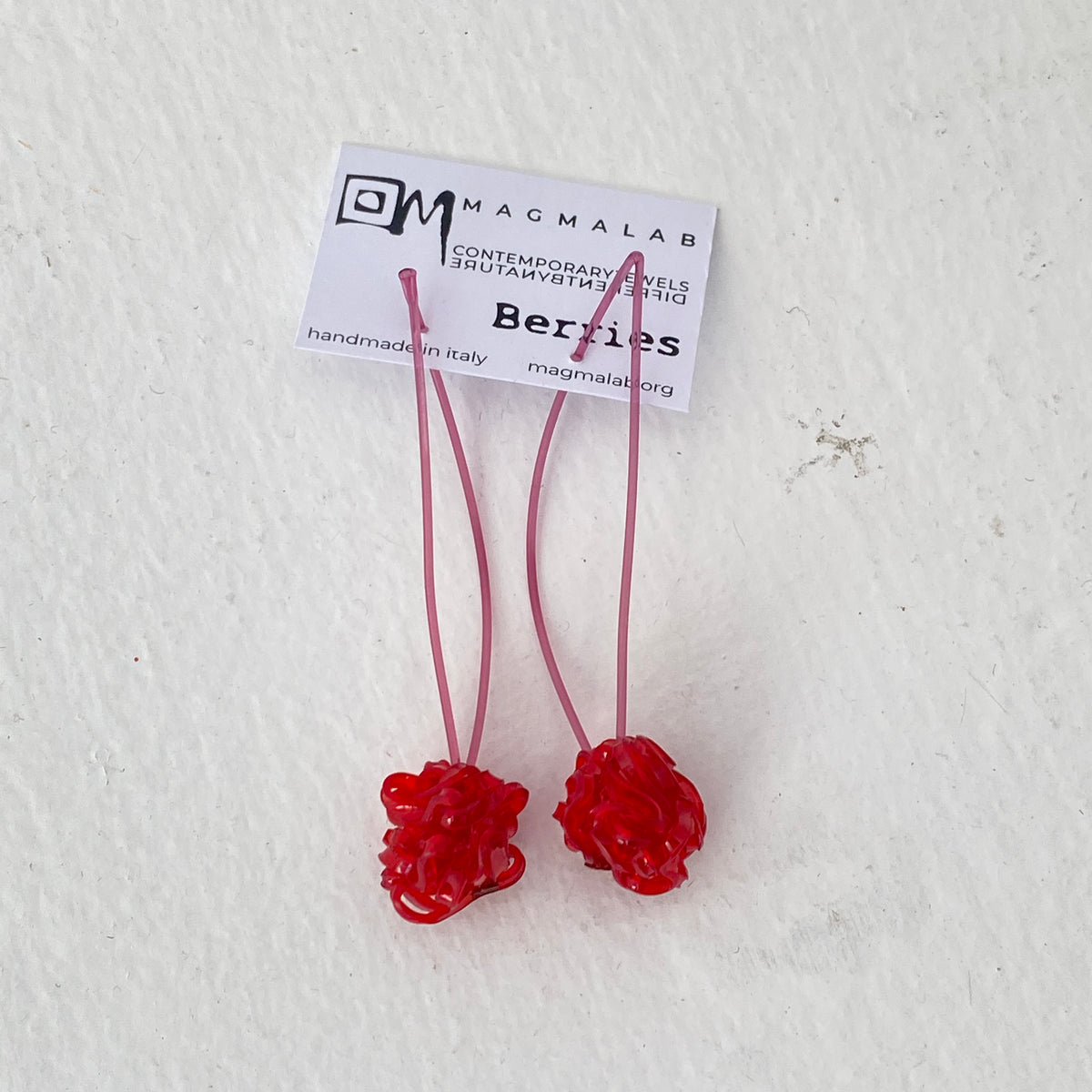 MA18 - Berries Earring - Red