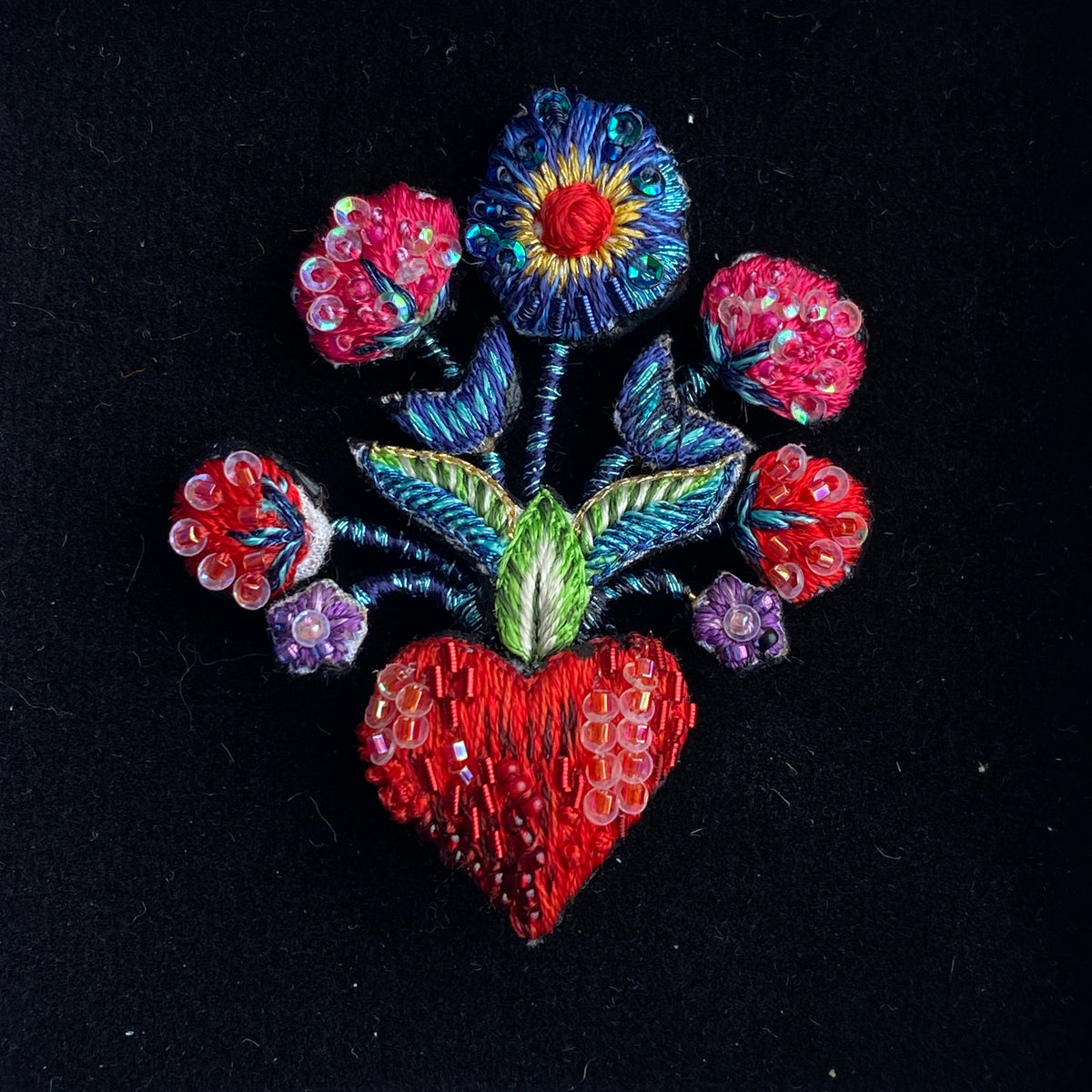 Frida's Flower Brooch