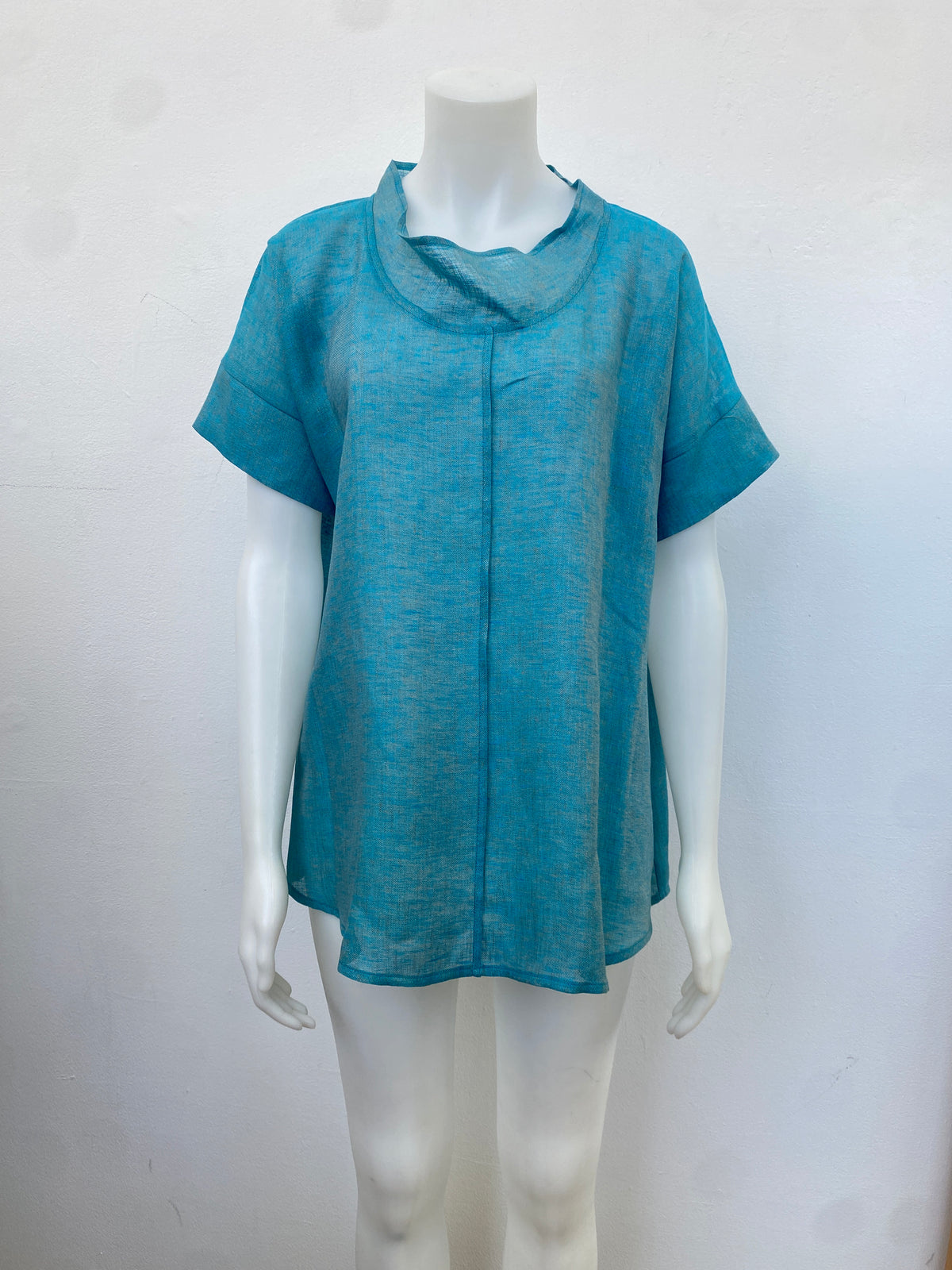 Lindsey Turquoise Top