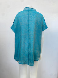 Lindsey Turquoise Top