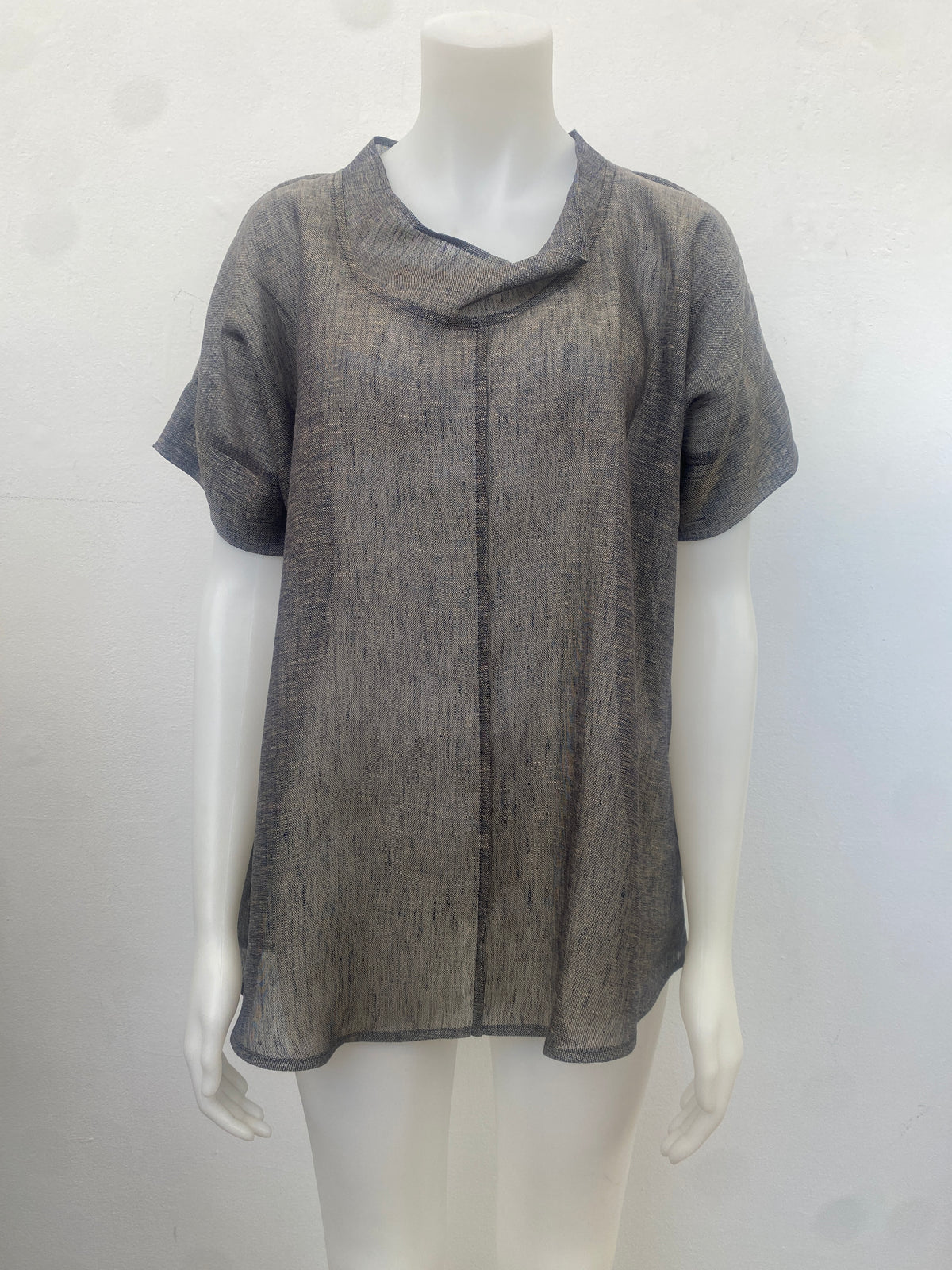 Lindsey Charcoal Top