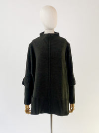 3410 Iklerk Army Green Jumper