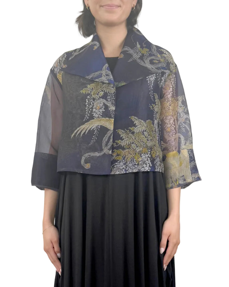 Isla Blue Peacock Jacket