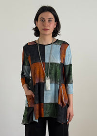 Jesse Tiles 3/4 Sleeve Tunic