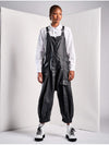 LB23-204 Overalls in Coated Lyocell