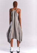 LB23-137 Lyocell Dress in Cement