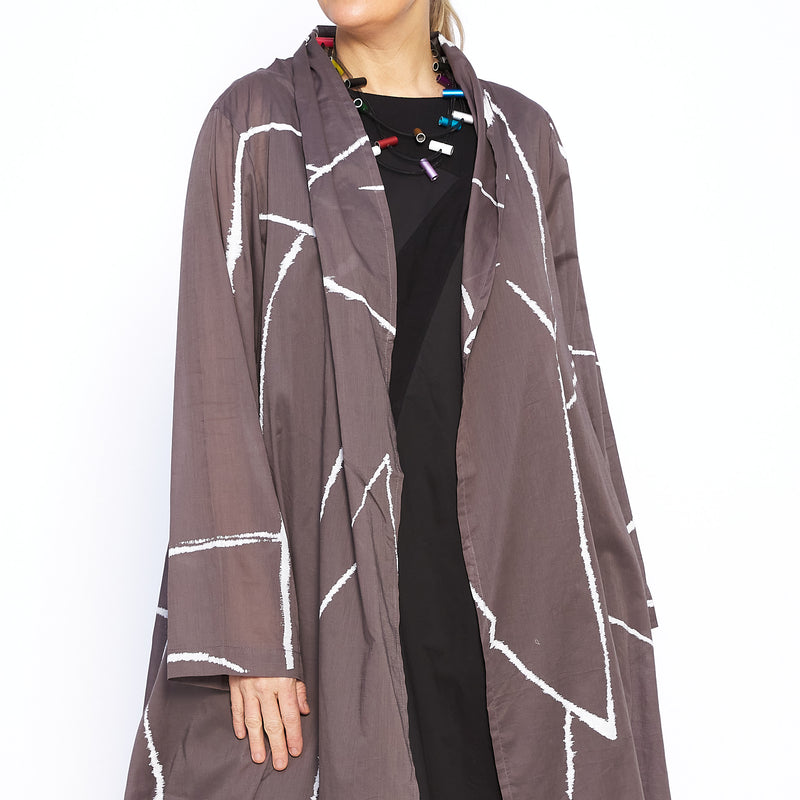 MU241413 Grey White Duster