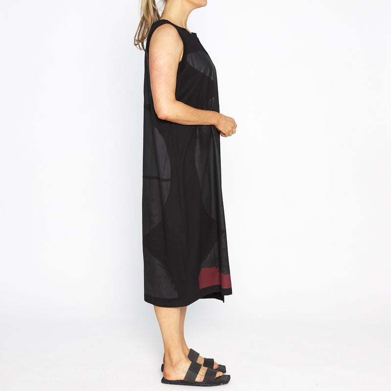 MU231-410 Black Combo Dress