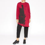 MU233439 Pullover in Red Combo