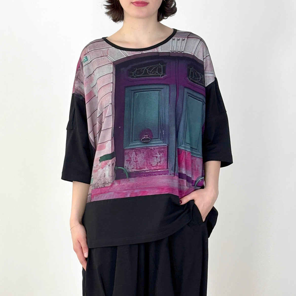 Maja Beaumarchais Patch Top