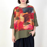 Maja Brushstrokes Panel Top