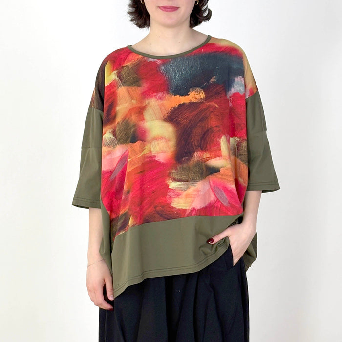 Maja Brushstrokes Panel Top