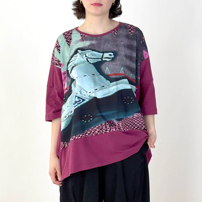 Maja Pony Up Patch Top