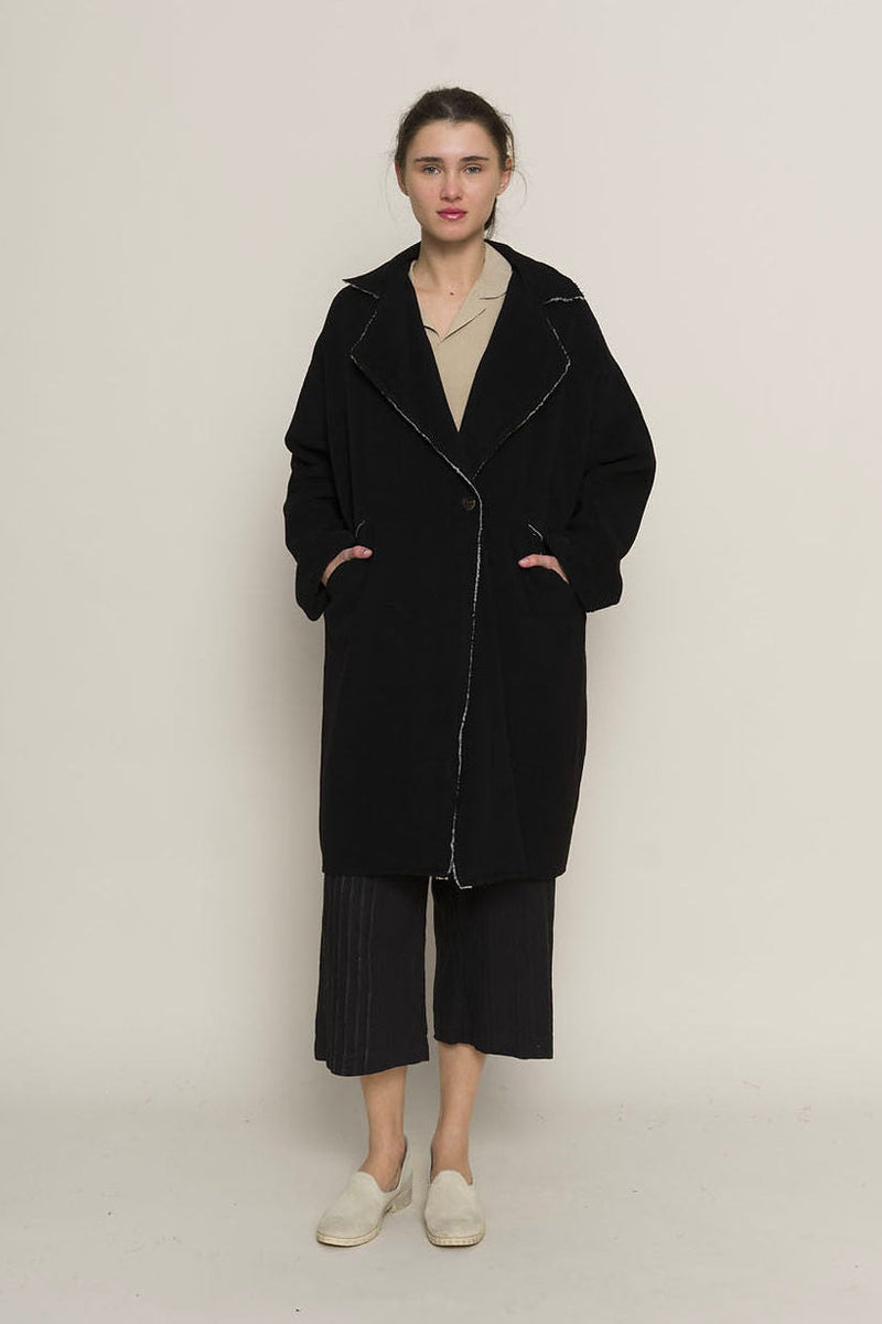 Marguerite Coat Black