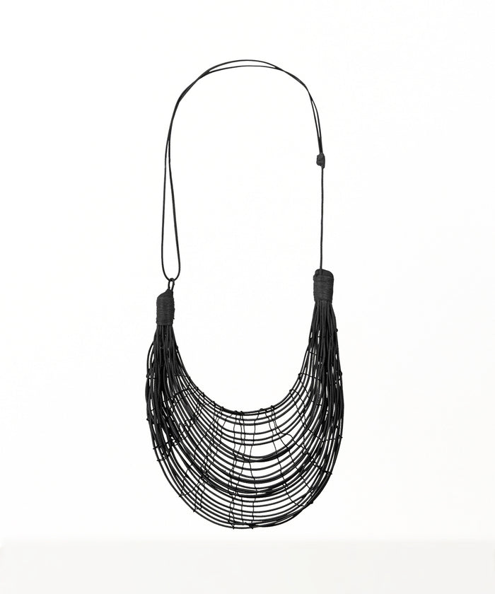 Semplice Small Necklace - Black