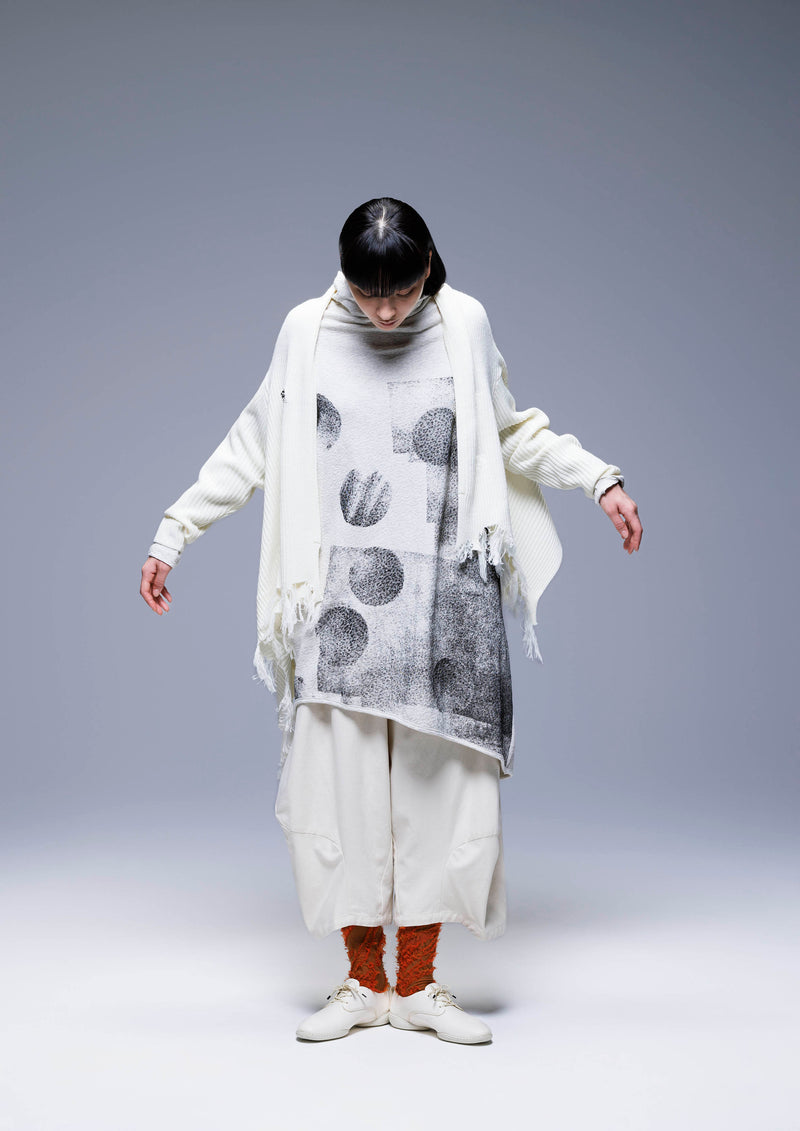 253 661 Cream White Pant