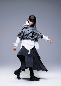 253 313 Black Combo Top