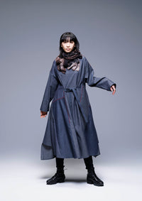 253 411 Grey Combo Dress