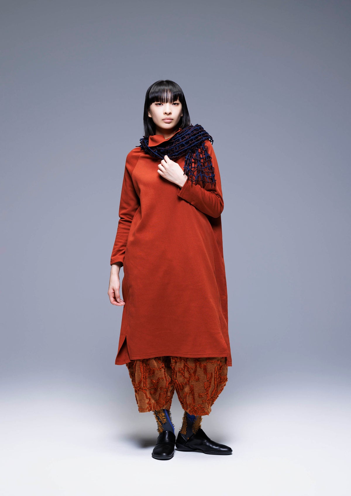 253 018 Orange Dress