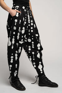 Oka Dot Pant - Black