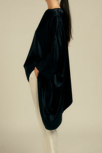 Nicholson Black Silk Top