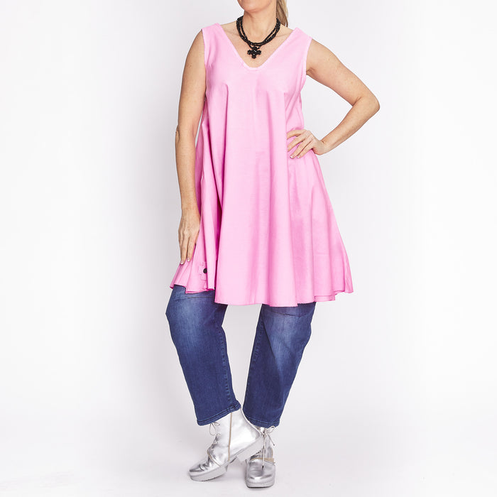 Short Dress - Neon Pink