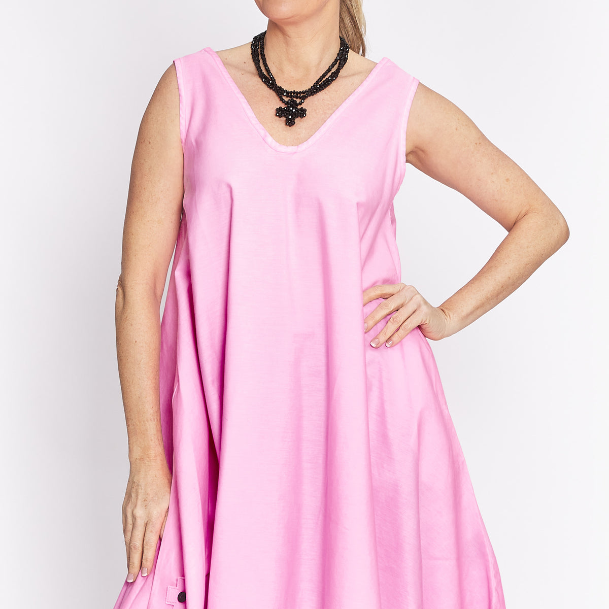 Short Dress - Neon Pink
