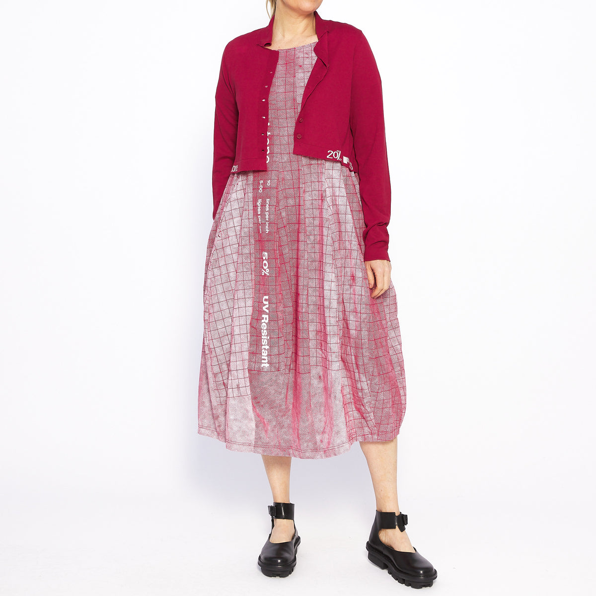 Chilli Jacquard Cardigan