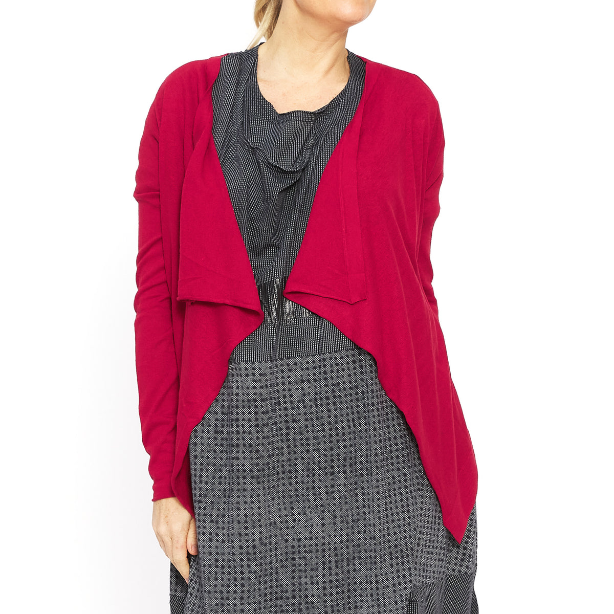 Chilli Red Cardigan