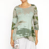 RBS23-3640512 Camo Fitted Top