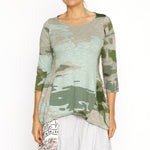 RBS23-3640512 Camo Fitted Top