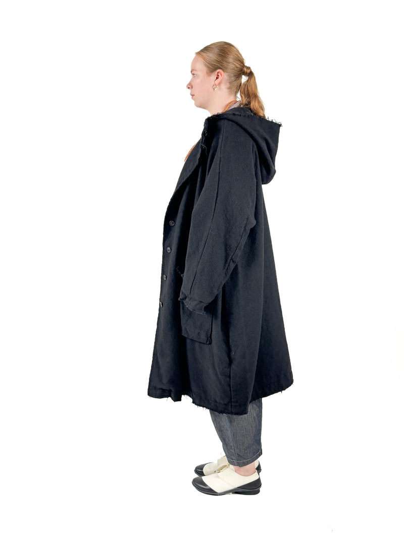 328 1203 Pothos Coat in Black