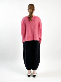 348 0702 Lotus Crop Pullover