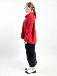 327 0701 Flowerfull Pullover in Rose