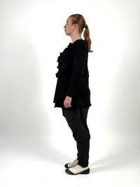 389 0704 Harvest Top in Black