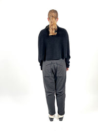 341 0106 Black Stripe Trousers