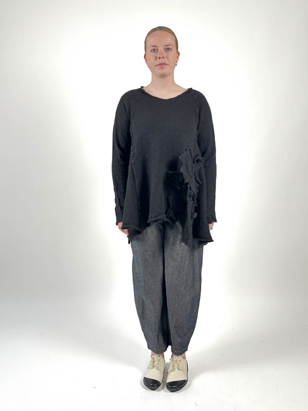 389 0705 Harvest Jumper in Black