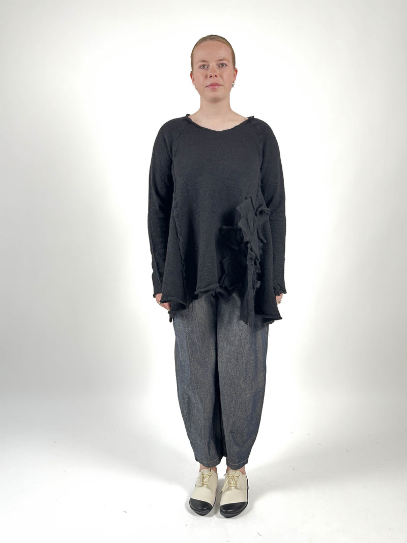 389 0705 Harvest Jumper in Black