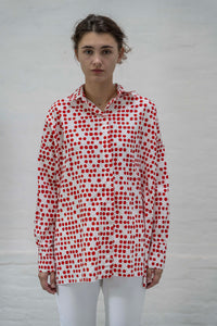 Carletta Shirt - Red Dots