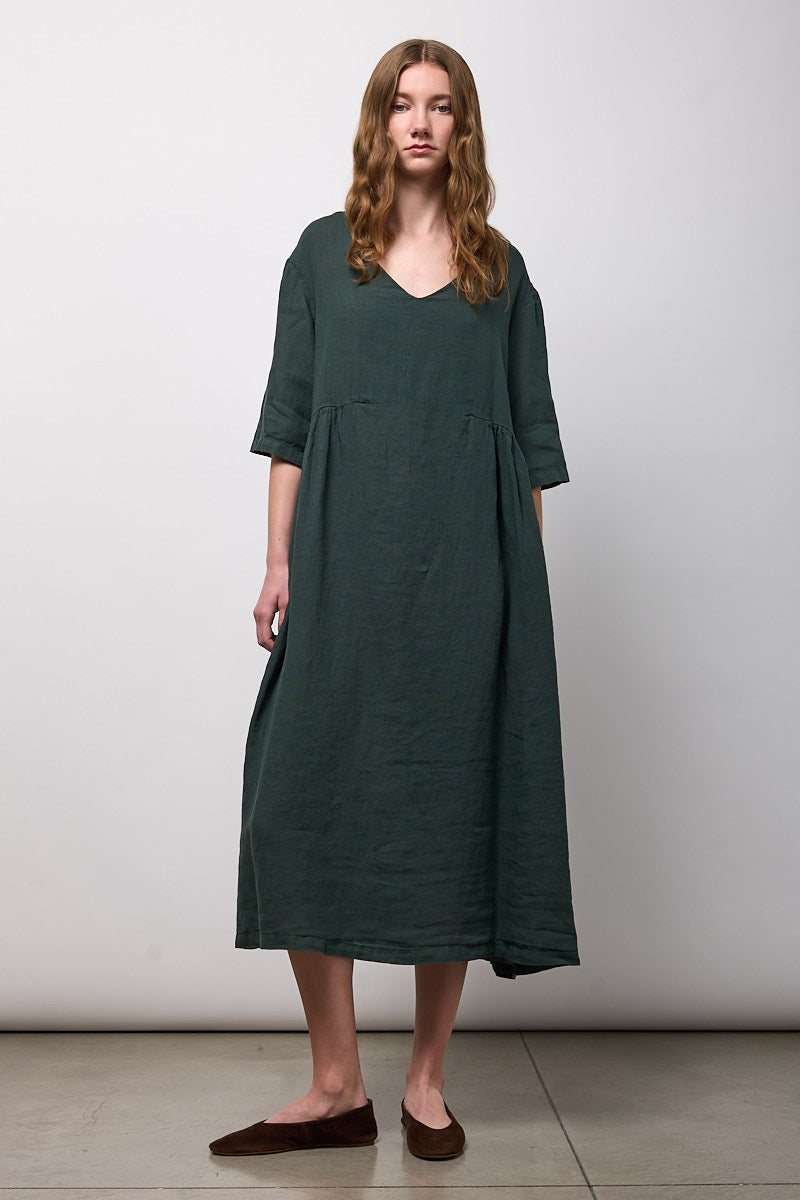D217LI Short Sleeved Dress Eucalipto