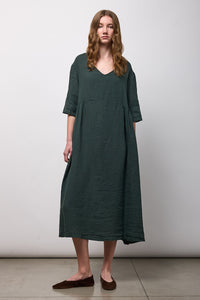 D217LI Short Sleeved Dress Eucalipto