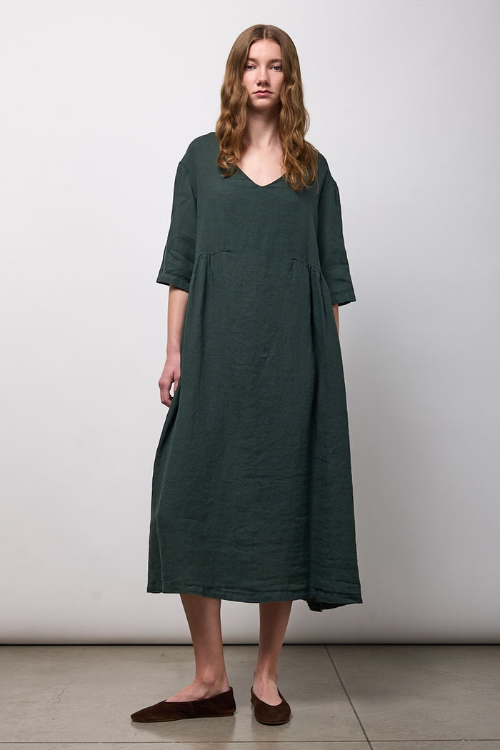 D217LI Short Sleeved Dress Eucalipto