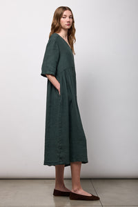 D217LI Short Sleeved Dress Eucalipto