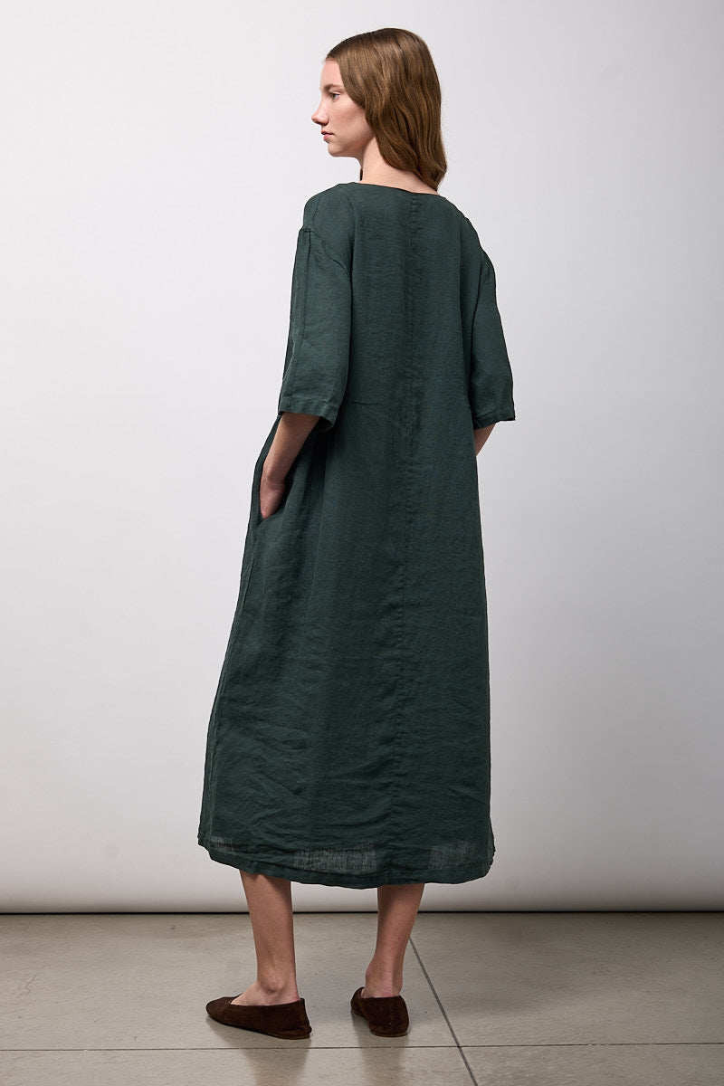 D217LI Short Sleeved Dress Eucalipto