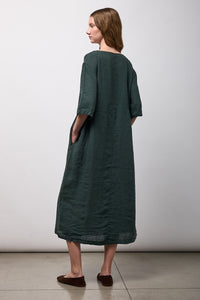 D217LI Short Sleeved Dress Eucalipto