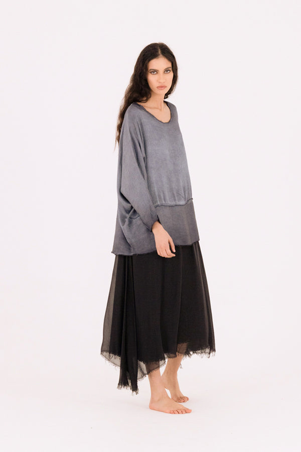 S223 Ash Grey Top